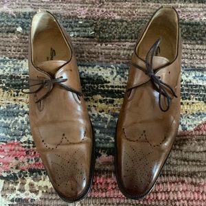 Santoni men’s dress shoes. Size 10.